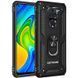 Протиударний чохол GetSerg Magnet Ring для Xiaomi Redmi Note 9 / Redmi 10X Чорний 48326 1