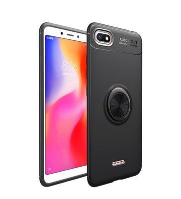 Чохол Din Color Magnet Ring для Xiaomi Redmi 6A Black 30556
