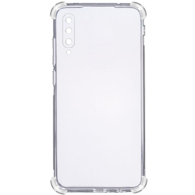 Противоударный Чехол Stez для Samsung Galaxy A50 / A30s Прозрачный 69908