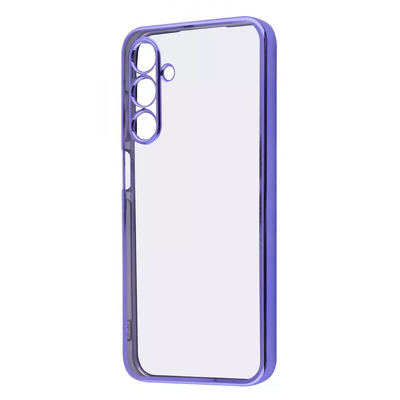 Чехол WAVE Metal Color для Samsung Galaxy M35 5G Прозрачный / Purple