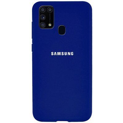 Чехол Silicone Cover A для Samsung Galaxy M31 Синий / Navy 40572