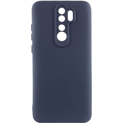 Чохол Silicone Lakshmi A Full Camera для Xiaomi Redmi Note 8 Pro Синій / Midnight Blue 64028