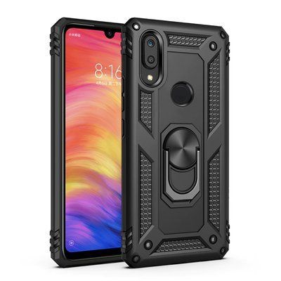 Протиударний чохол Serg Magnet Ring для Xiaomi Redmi Note 7 / Note 7 Pro / Note 7s Чорний 34510