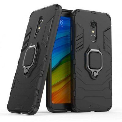Противоударный чехол Transforme Ring для Xiaomi Redmi 5 Plus Black 32288