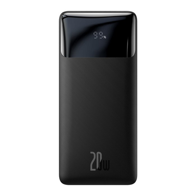Внешний аккумулятор Baseus Bipow Digital Display 20W 20000mAh PD+QC 3.0 Black 61037