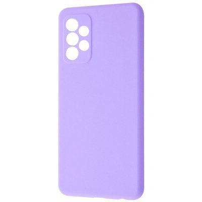 Чохол Silicone WAVE Full для Samsung Galaxy A52 / A52s Light purple 54291