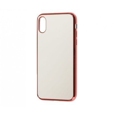 Защитный чехол STEZ TPU+Glass для Iphone XS Max Красный 57589