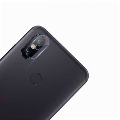 Защитное стекло на камеру для Xiaomi Mi 6x / Mi A2 Прозрачное 33440