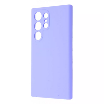 Чохол Silicone WAVE Full для Samsung Galaxy S26 Ultra Light purple