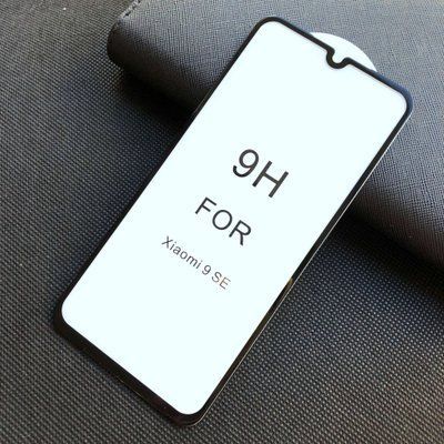 Захисне скло Premium 9H Full для Xiaomi Mi 9 SE Black 35867