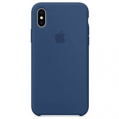 Чехол Silicone Case для Iphone X / XS Alla Blue 40396
