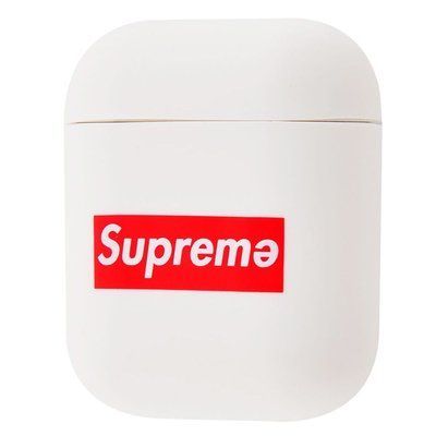 Чохол Silicone Ultra Slim Supreme для Apple Airpods White 43370
