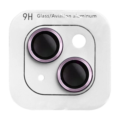 Защитное стекло Metal Classic на камеру для IPhone 14 / 14 Plus Фиолетовый / Purple 66330