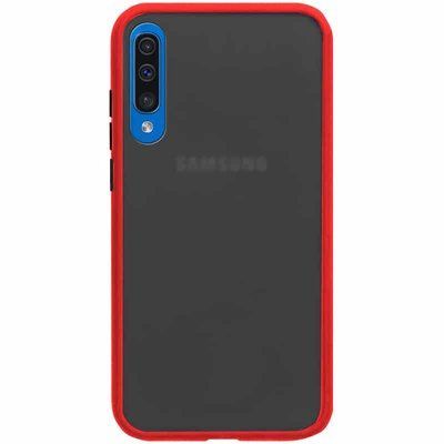Чохол Soft-touch with Color Buttons для Samsung Galaxy A50/A30s Червоний 38056