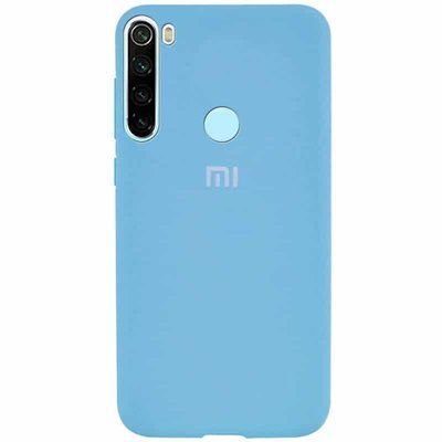 Чохол Silicone Cover для Xiaomi Redmi Note 8T Блакитний / Light Blue 38516