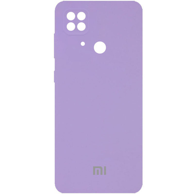 Чехол Silicone Full Camera AA для Xiaomi Redmi 10C / Poco C40 Сиреневый / Dasheen 66885