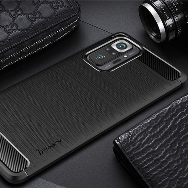 Чехол Ipaky Slim для Xiaomi Redmi Note 10 Pro Черный 54136