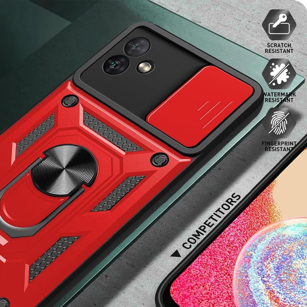 Протиударний чохол Camsh Serg Ring для Samsung Galaxy A05 Червоний 85094