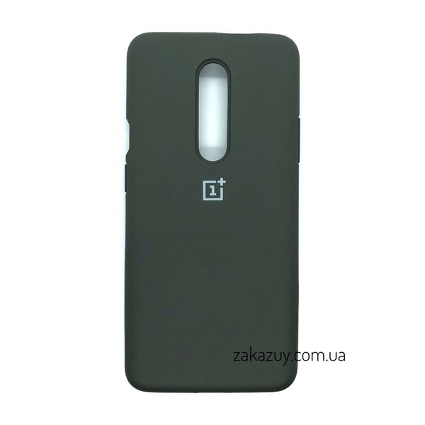 Чехол Silicone Cover для OnePlus 7 Pro Dark Grey 34311