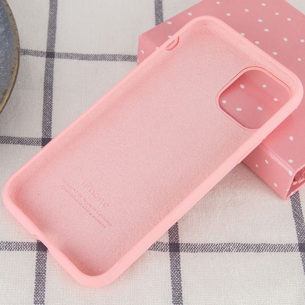 Чохол Silicone Case для Iphone 12 / 12 Pro Рожевий / Pink 47240