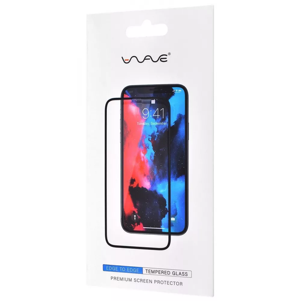 Захисне скло WAVE Edge для Iphone 12/12 Pro Black 82434
