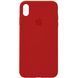 Чехол Silicone Case 360 для Iphone X / XS Красный / Dark Red 53289 1