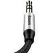 Кабель Aux Baseus Yiven M30 1.5м Black 42355 5