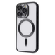 Чехол Metal Matte MagSafe для Iphone 15 Pro Black 81761 1