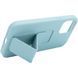 Чехол Silicone Hand Holder для Iphone 12 / 12 Pro Бирюзовый / Ice Blue 57128 4