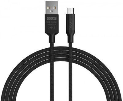 Кабель Golf GC-52 USB to TYPE-C 2.4A 1м Black 37871