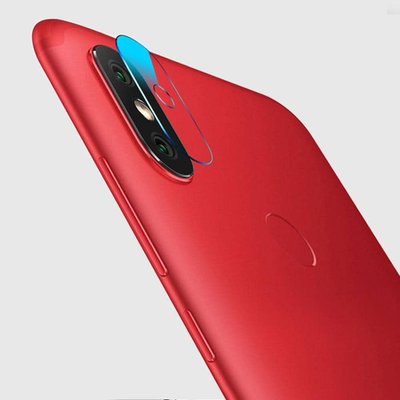 Захисне скло на камеру для Xiaomi Redmi 6 Pro / Mi A2 Lite Прозоре 33441