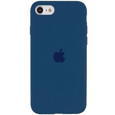 Чохол Silicone Case 360 для Iphone 7 / 8 / SE 2020 Синій / Cosmos Blue 53186