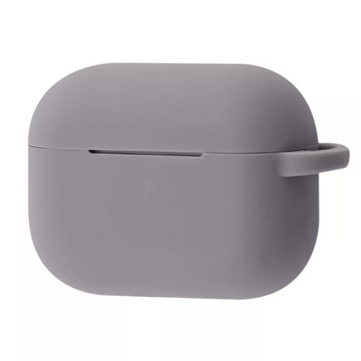 Чехол Silicone Shock-proof с карабином для Apple Airpods 3 Gray 60064