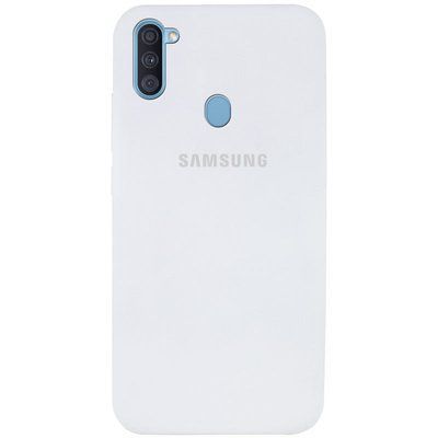 Чохол Silicone Cover для Samsung Galaxy A11 / M11 Білий / White 42300