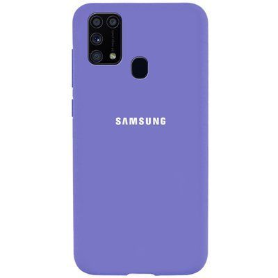 Чехол Silicone Cover A для Samsung Galaxy M31 Фиолетовый / Purple 40573