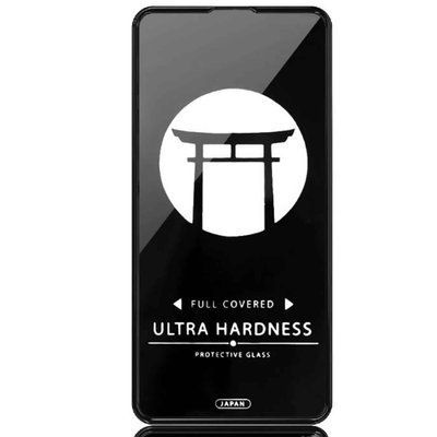 Защитное стекло AIRBAG Japan HD для Iphone X / XS /11 Pro Black 46135