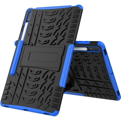 Ударостійкий чохол-підставка BeCover для Samsung Galaxy Tab S7 FE / S7 Plus / S8 Plus Blue 85616