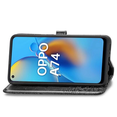 Чохол-книжка Art Case для Oppo A74 Чорний 56870