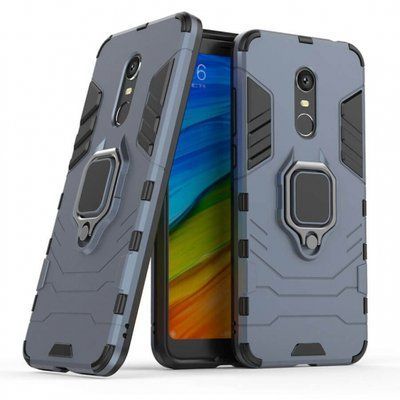 Противоударный чехол Transforme Ring для Xiaomi Redmi 5 Plus Grey 32289