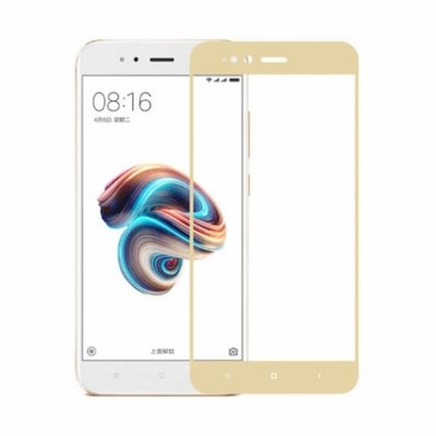 Защитное стекло Full Cover для Xiaomi Mi 5x / Mi A1 Gold 5218