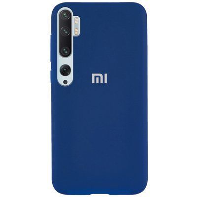 Чохол Silicone Cover для Xiaomi Mi Note 10 / Mi Note 10 Pro Синій 41513