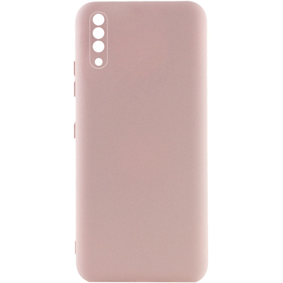 Чохол Silicone Lakshmi A Full Camera для Samsung Galaxy A50/A30s Рожевий / Pink Sand 63116