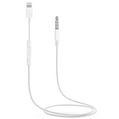 Кабель Apple Audio AUX to Lightning Control 1м White 82435
