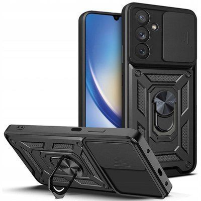 Протиударний чохол Camsh Serg Ring для Samsung Galaxy M34 5G Чорний