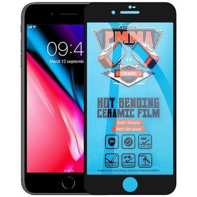 Защитная пленка Ceramics Pro 3D для Iphone 7 / 8 / SE Black 62019