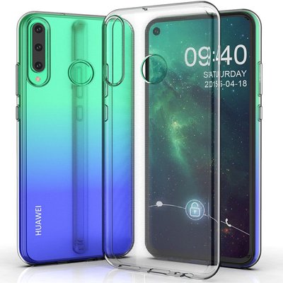 Чехол Stez для Huawei P40 Lite E / Y7P 2020 Прозрачный 68339