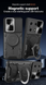 Протиударний чохол Magnetic Stand MagSafe для Samsung Galaxy S24 Ultra Рожевий