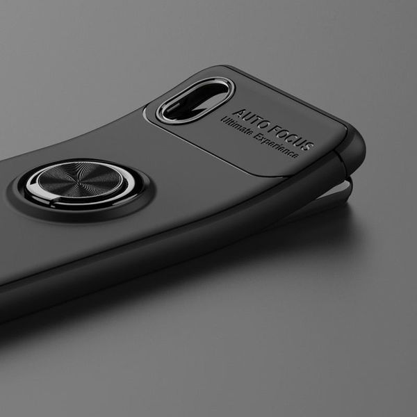 Чехол Din Color Magnet Ring для Samsung Galaxy A01 Core / M01 Core Черный 52922