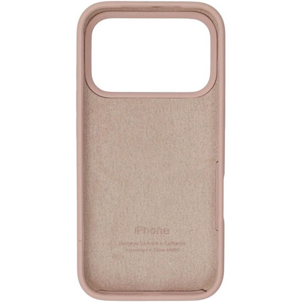 Чохол Silicone Case для Iphone 17 Pro Max Pink sand