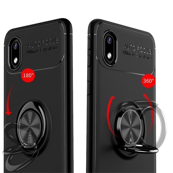 Чехол Din Color Magnet Ring для Samsung Galaxy A01 Core / M01 Core Черный 52922